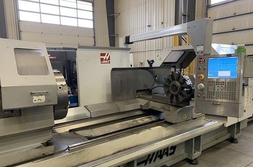 Haas TL-4 CNC Large Bore Flat Bed Lathes